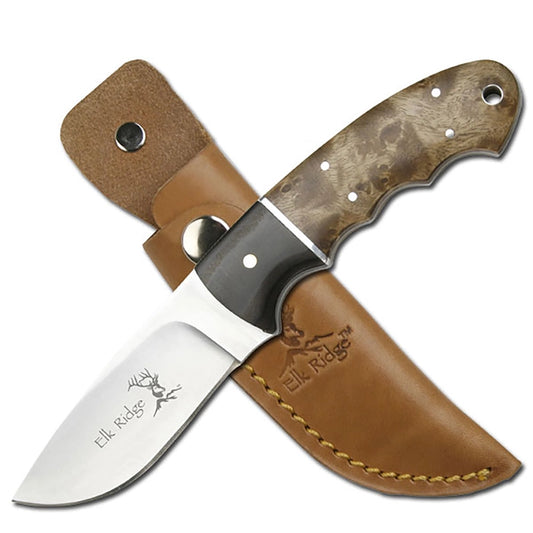 ELK RIDGE ER-128 OUTDOOR FIXED BLADE KNIFE 8"