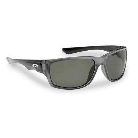 Flying Fisherman Roller Sunglasses - Crystal Gumetal / Smoke