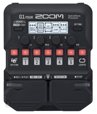 Zoom G1 FOUR - Guitar Multi-Effects Processor