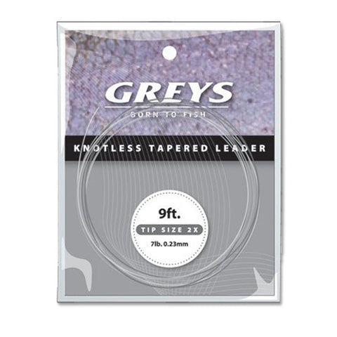 Greys Copolymer Knotless Tapered Leaders