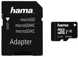 Hama microSDHC UHS-I Card
