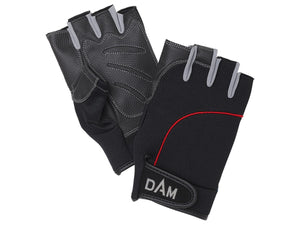DAM Neo Tec Half Finger Glove - Black