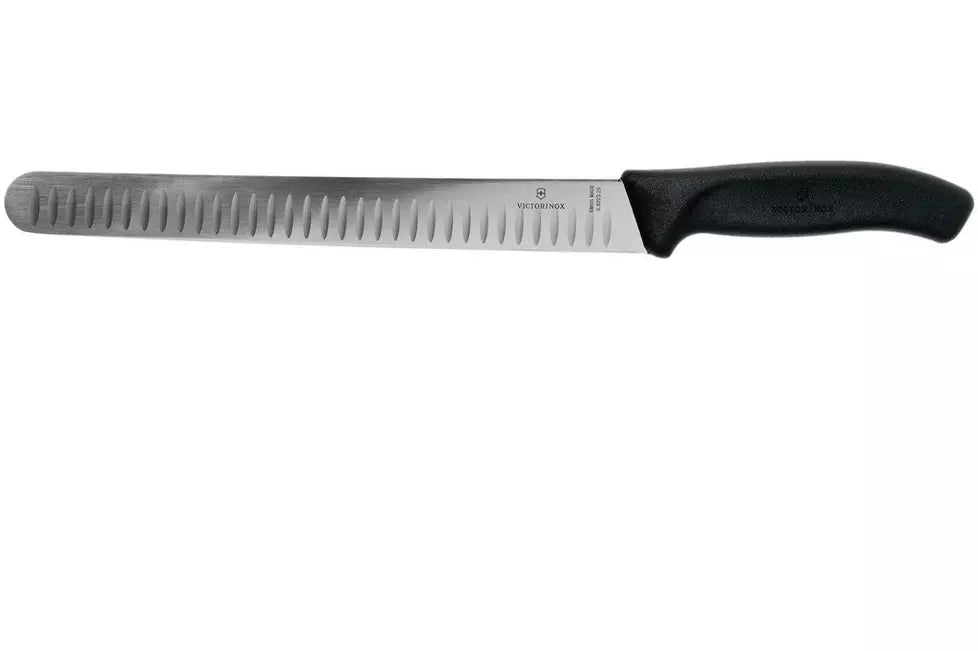 Victorinox 25cm Carving/Ham Knife - Black (Swiss Classic)