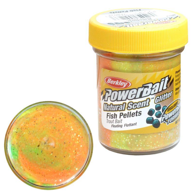 Berkley PowerBait Natural Extra Scent Glitter Trout Bait (50g)
