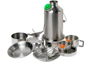Kelly Kettle Ultimate 'Base Camp' Kit (Stainless Steel) - Value Deal