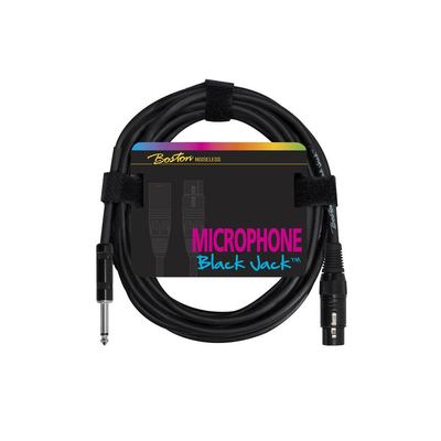 Boston Microphone Cable, 1 x Female XLR to 1 x Jack (MC-230 Series)