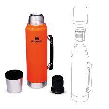 Stanley Legendary 1ltr Classic Flask - Blaze Orange