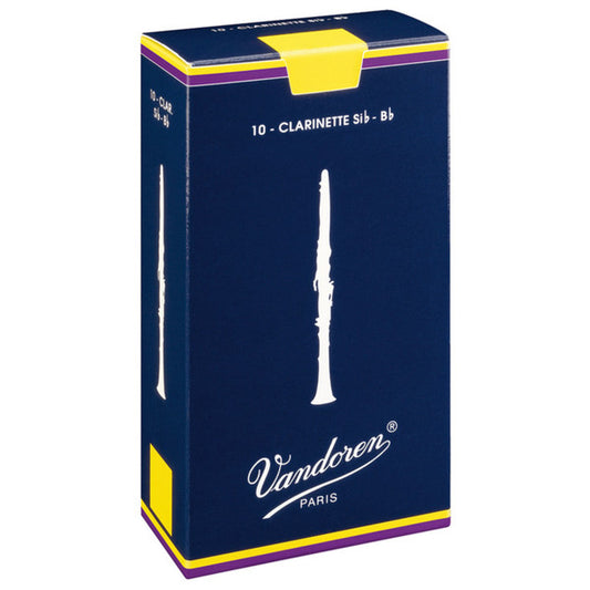 Vandoren Traditional Bb Clarinet Reeds Single