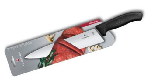 Victorinox Swiss 19cm Carving Knife - Black (Swiss Classic)