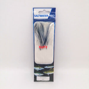 Dennett Saltwater Pro 5 Hook Blue/White Feathers Rig