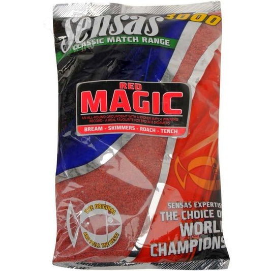 Sensas 3000 Red Magic Groundbait - 1kg