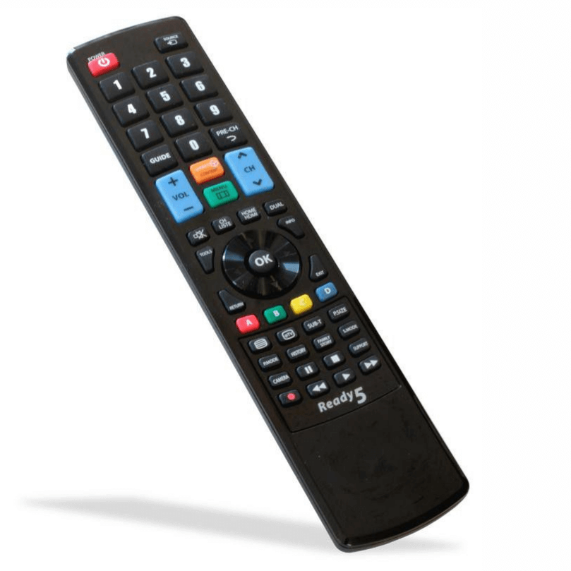 Jolly Line Universal Tv Remote For 5 Tv Brands (SAMSUNG, LG, SONY, PHILIPS and PANASONIC TV’s)