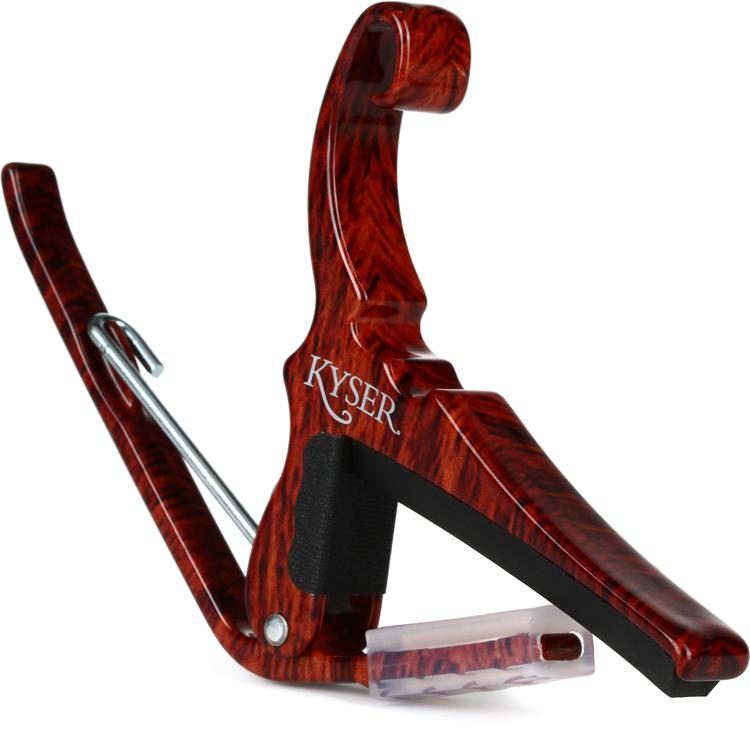 rosewood acoustic guitar capo
