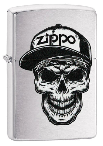 Zippo - Skull in Cap Design