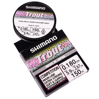 Shimano Trout Competition Red Mono Line