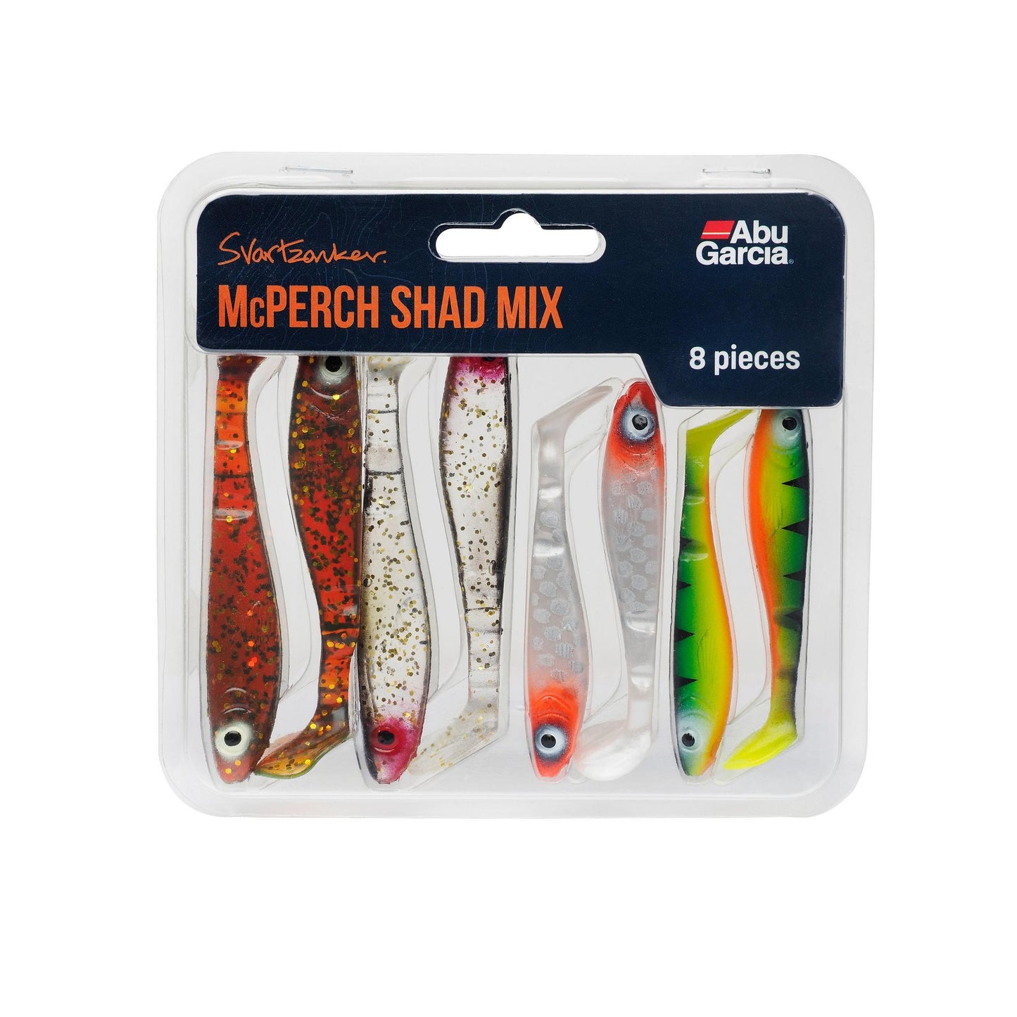 Abu Garcia Svartzonker McPerch Shad Mix (8 pieces)