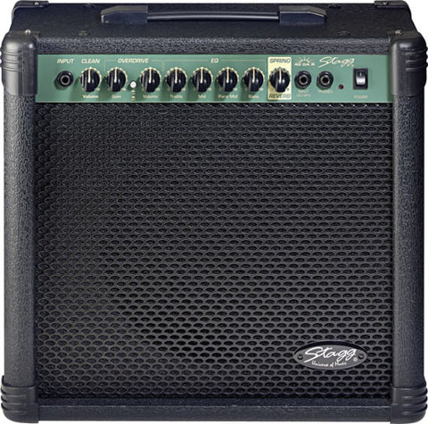 Stagg 40 W RMS 2-channel Guitar Amplifier with spring reverb