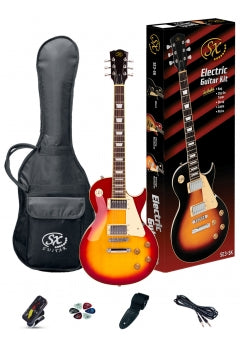 SX SE3 Electric Guitar Pack - Cherry Sunburst