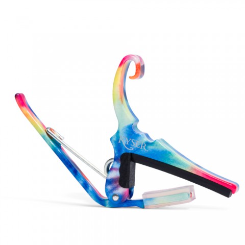 tiedye acoustic guitar capo
