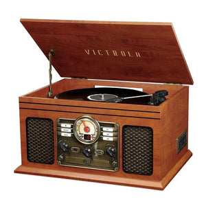 Victrola 6-in-1 Nostalgic Bluetooth® Record Player