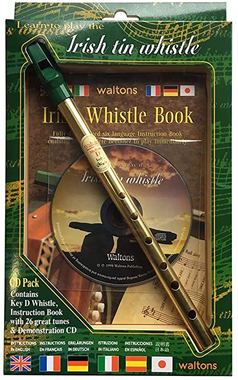 Waltons Irish Tin Whistle Pack (Whistle, Book & CD)