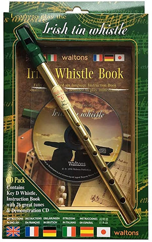 Waltons Irish Tin Whistle (Whistle, Book & CD)