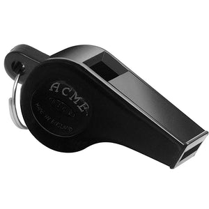 Acme 660 Black Plastic Whistle