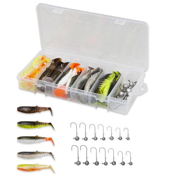 Savage Gear Cannibal Shad Kit 5.5cm - 6.8cm (36pce)